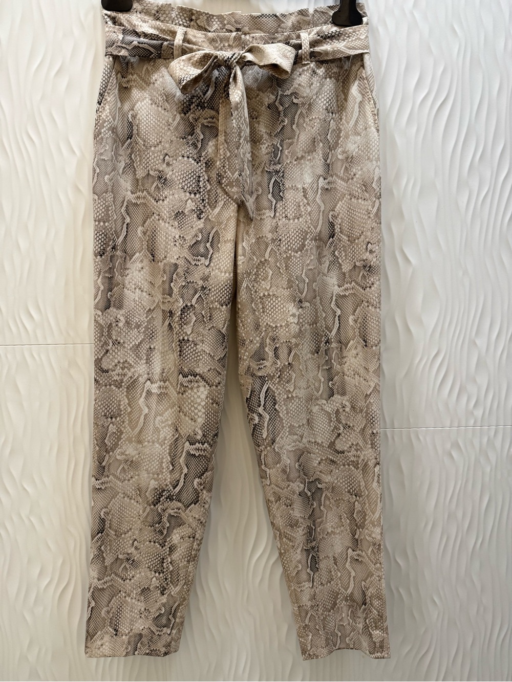 White House Black Market Snake Print Pants